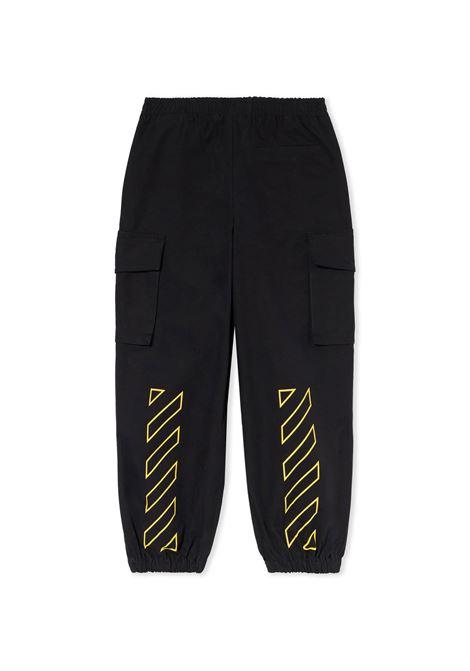 Pantalone con logo OFF WHITE KIDS | OBCF007F25FAB0011018